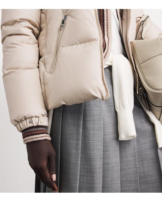 Moncler Natural Down Quilted Fourmines Jacket