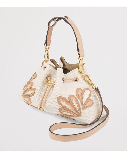 Jimmy Choo Metallic Small Cinch Calfskin Shoulder Bag