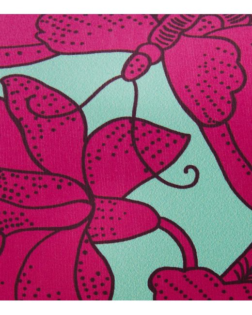 LaDoubleJ Pink Floral Print Turtleneck