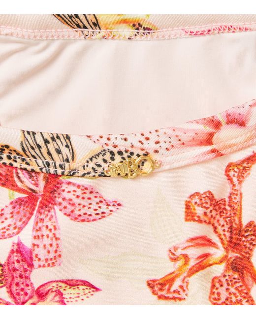 PATBO Pink Orchid Bloom Bikini Bottoms