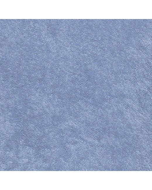Orlebar Brown Blue Terry Long-sleeve Santino Polo Shirt for men
