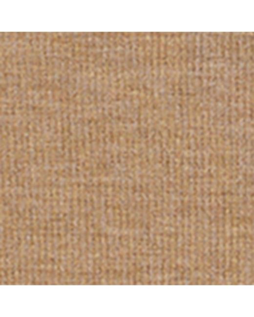Max Mara Natural Virgin Wool Collared Top