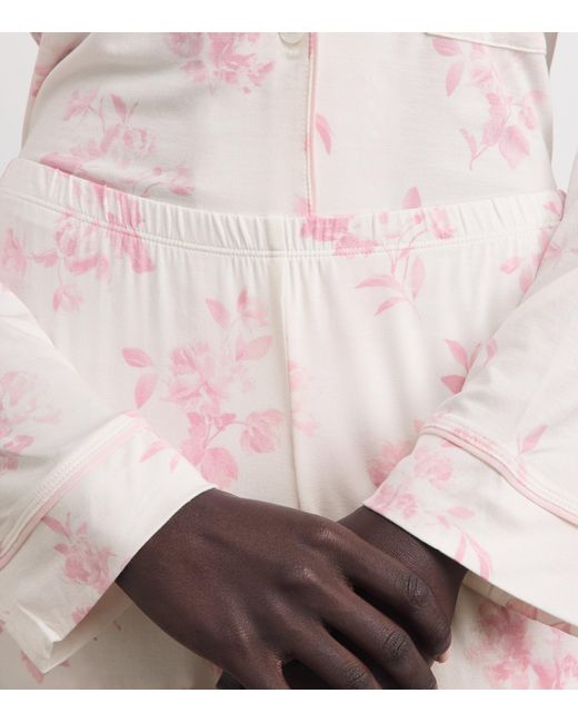 Eberjey Pink Floral Gisele Pyjama Set