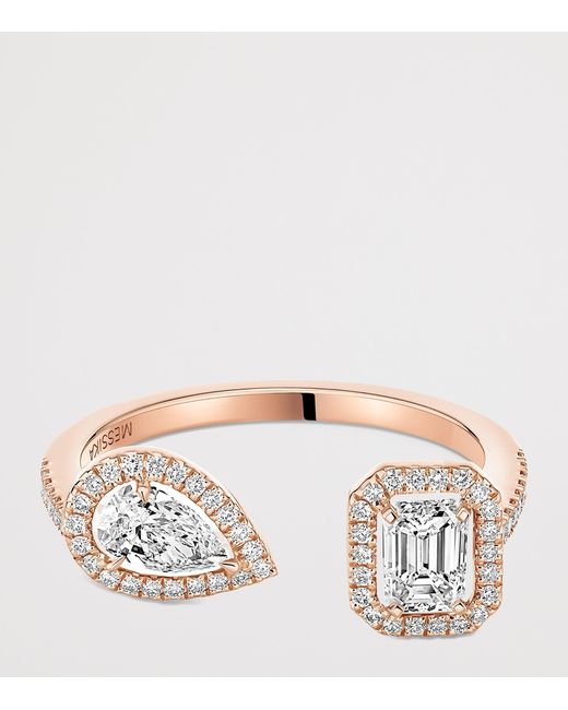 Messika White My Twin Toi & Moi And Diamond Ring