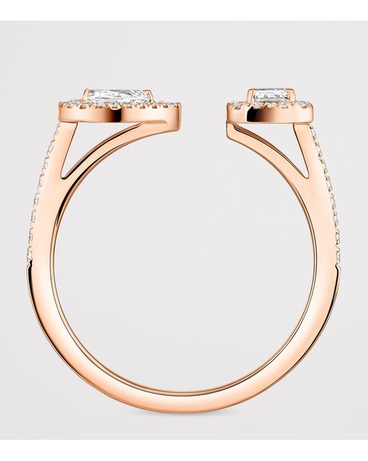 Messika Metallic My Twin And Diamond Ring