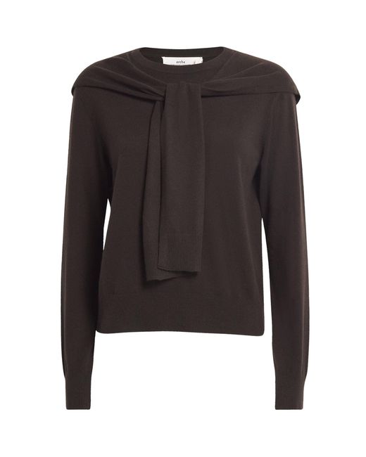 arch4 Black Cashmere Sonja 2-In-1 Sweater