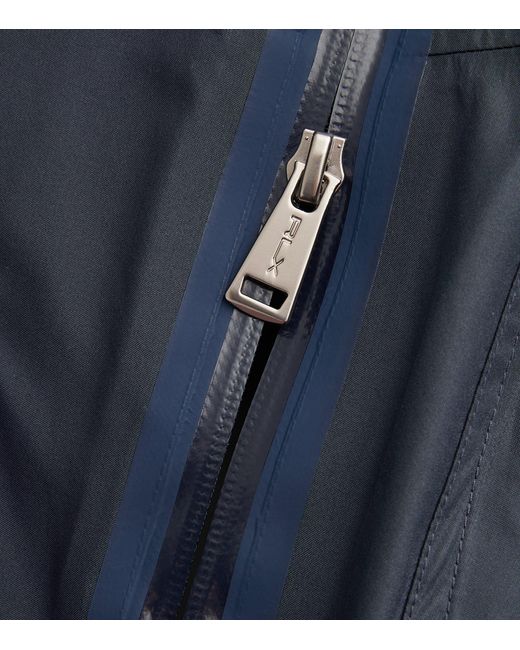 Polo Ralph Lauren Blue Waterproof Belted Jacket for men