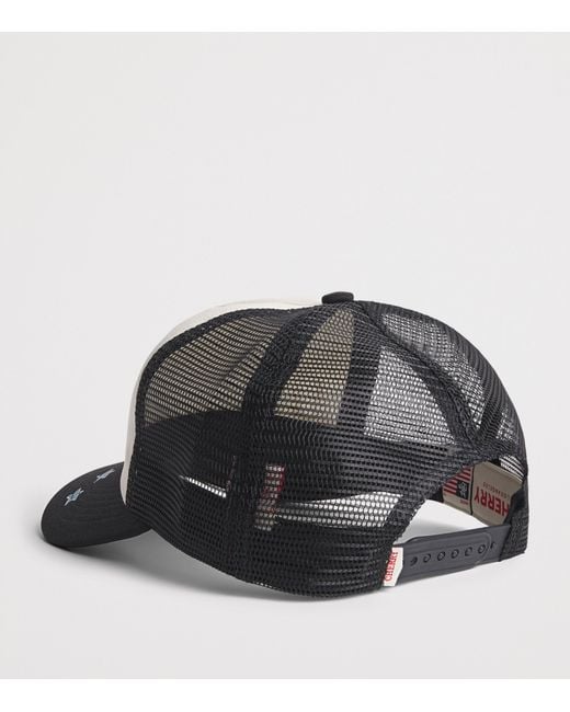 CHERRY LA Gray Cherry Country Trucker Cap for men
