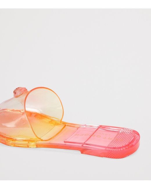 Kurt Geiger Pink Maddison Slides