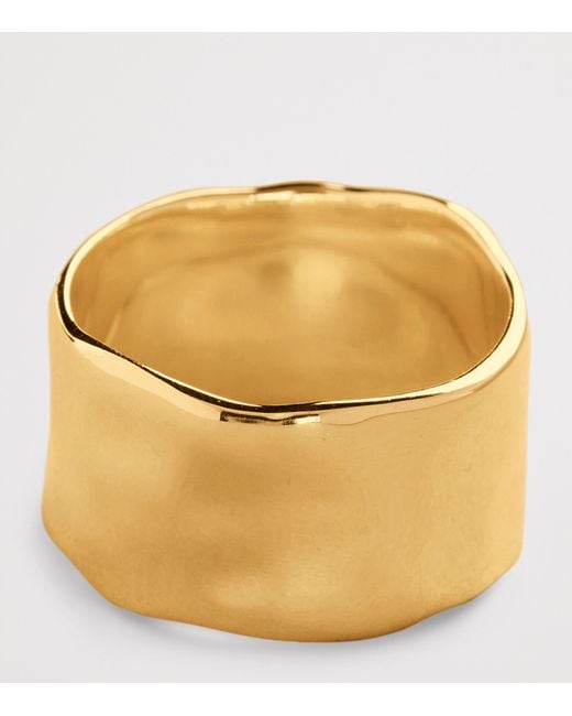Monica Vinader Natural Vermeil Siren Me Bold Ring