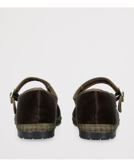 Flabelus Boris Ballerinas Damen - Burgunder Weinrot