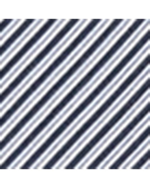 Giorgio Armani White Silk-Blend Stripe Tie for men