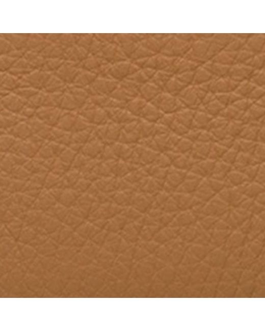 Prada Brown Calf Leather Card Holder