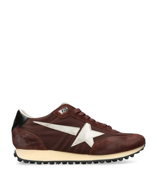 Golden Goose Deluxe Brand Brown Marathon Sneakers for men