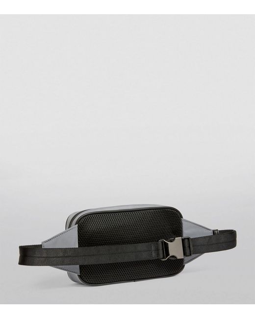 Emporio Armani Nylon Belt Bag in Grey for Men | Lyst UK