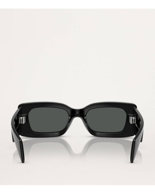 Versace Black Acetate Ve4474U Sunglasses