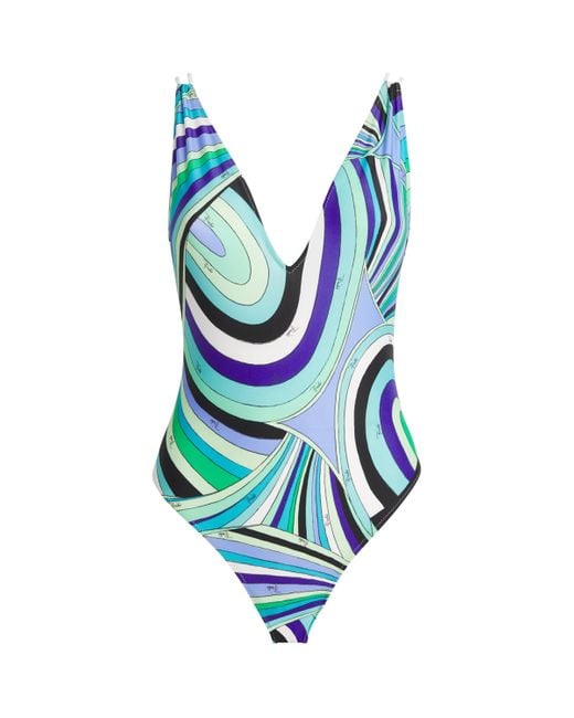 Emilio Pucci Blue Beachwears