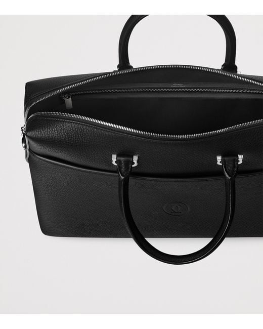 Cartier Black Calfskin Must De Briefcase for men