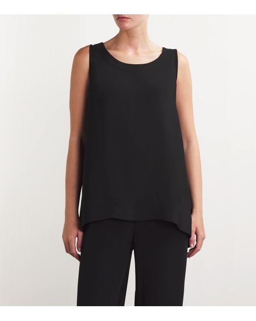 Eskandar Black Silk Top