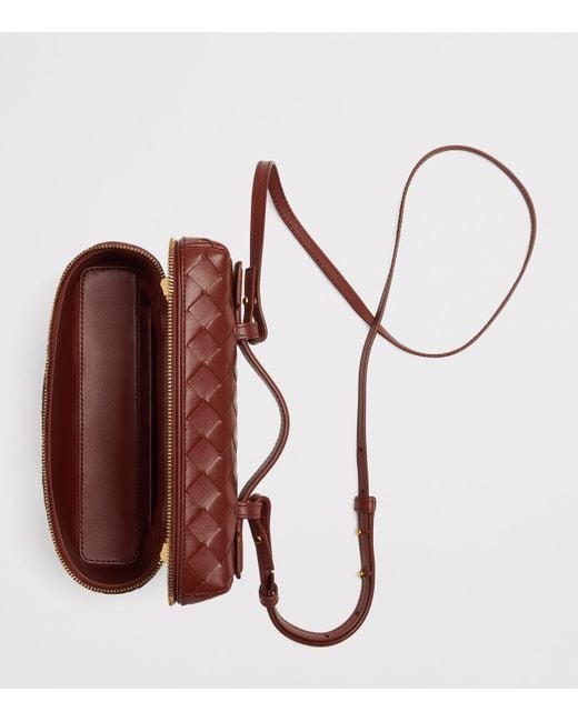 Bottega Veneta Red Bang Bang Vanity Case Bag