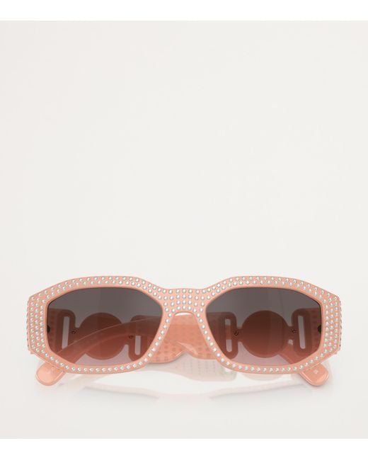 Versace Pink Nylon Sunglasses for men