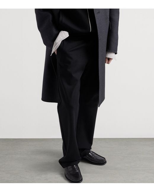 Prada Black Re-Nylon Trousers for men