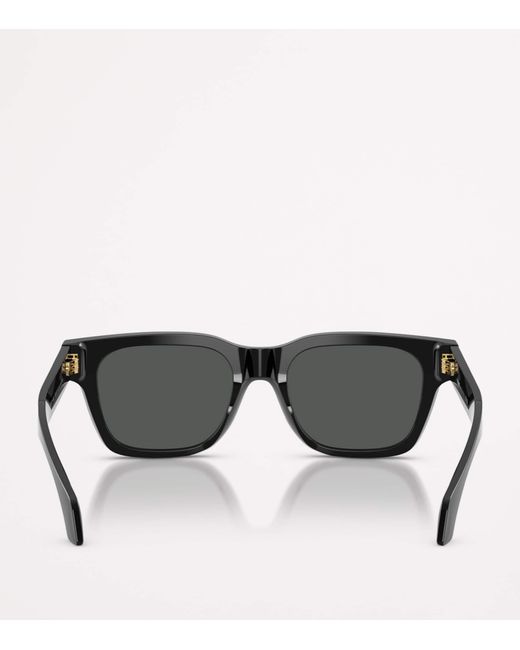 Versace Black Square Sunglasses for men