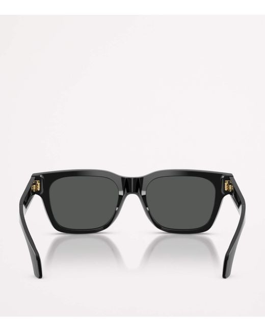 Versace Black Square Sunglasses for men
