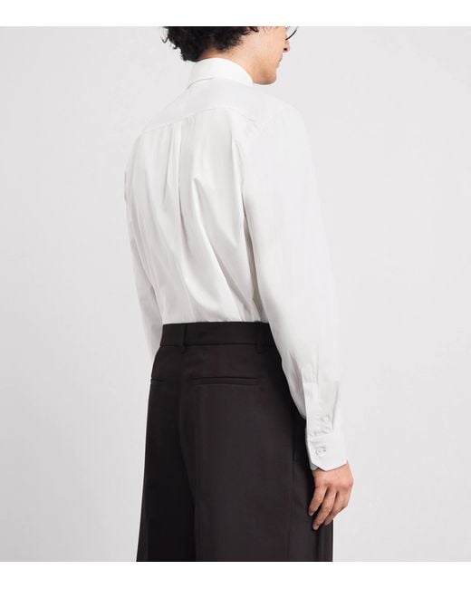 Paul Smith White Cotton Regular-Fit Shirt for men