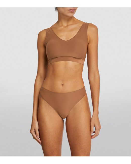 Chantelle Brown Softstretch Thong