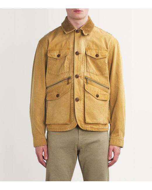 Polo Ralph Lauren Metallic Cotton Field Jacket for men
