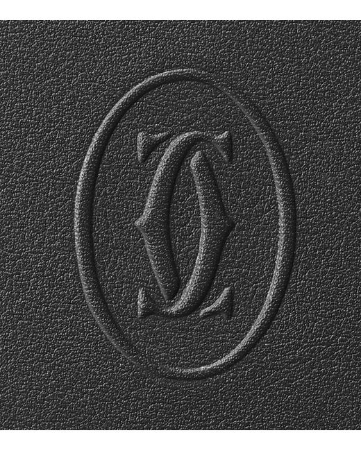 Cartier Black Leather Must Card Holder