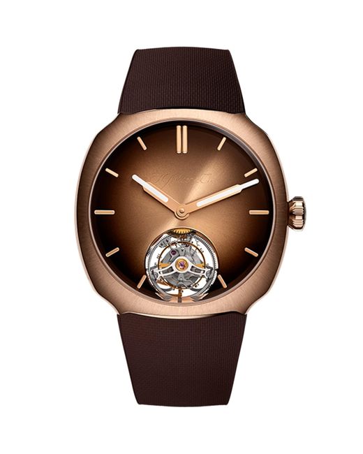 H. Moser & Cie Brown X Pierre Gasly Streamliner Tourbillon Watch