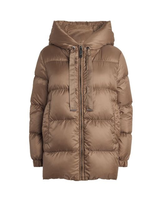 Max Mara Brown The Cube Quilted Jacket