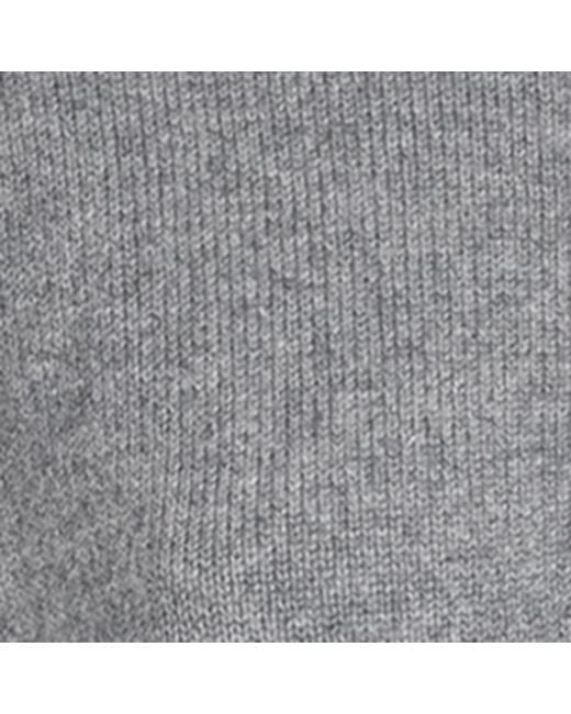 FRAME Gray Cashmere The Academy Polo Shirt
