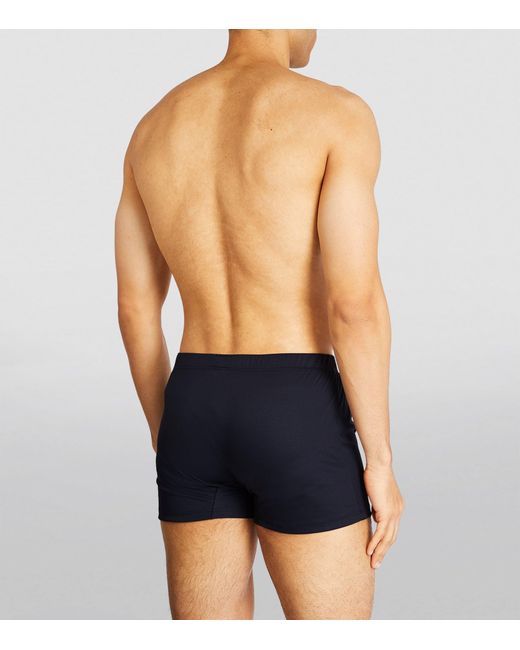 Zimmerli of Switzerland Blue 286 Sea Island Boxer Briefs for men