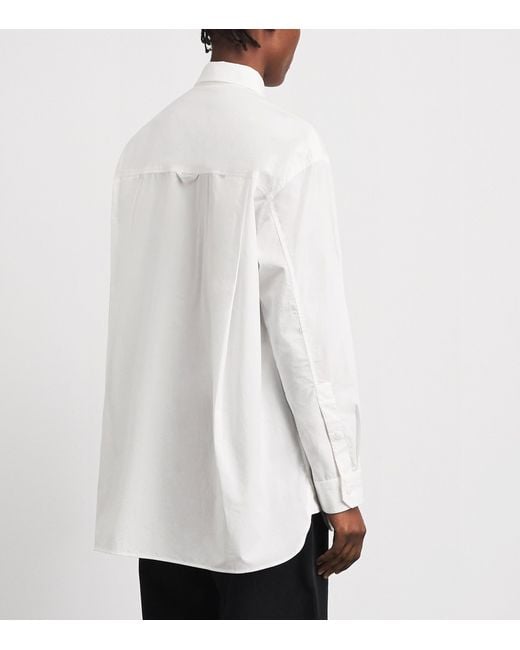 Agolde White X Maria Mcmanus Organic Cotton Poplin Shirt