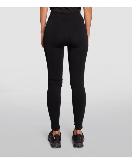 Falke Black Seamless Shaping Leggings