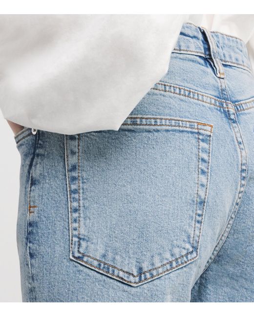 FRAME Blue The Pixie Arrow Bootcut Jeans