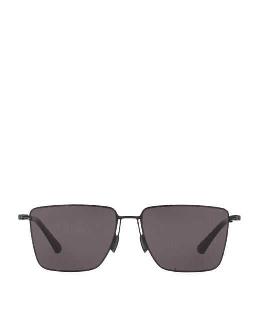 Bottega Veneta Gray Metal 06J000422 Sunglasses for men