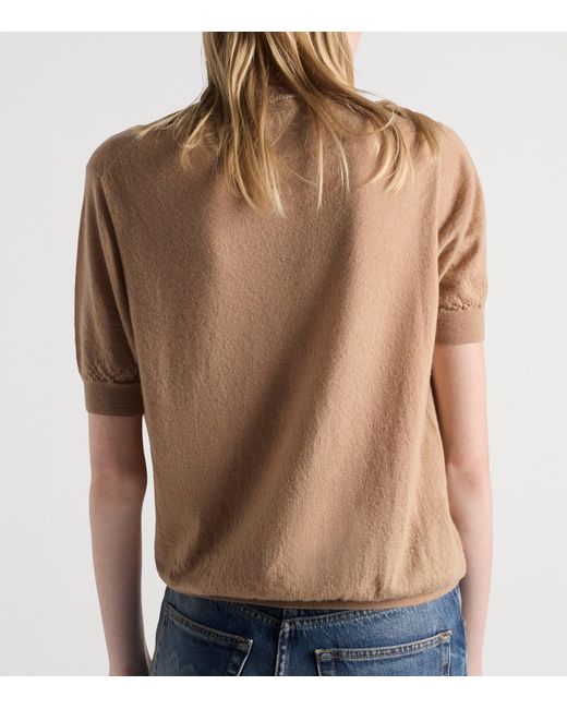 Prada Natural Cashmere Sweatshirt