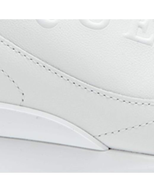McQueen White Leather Sprint Sneakers for men