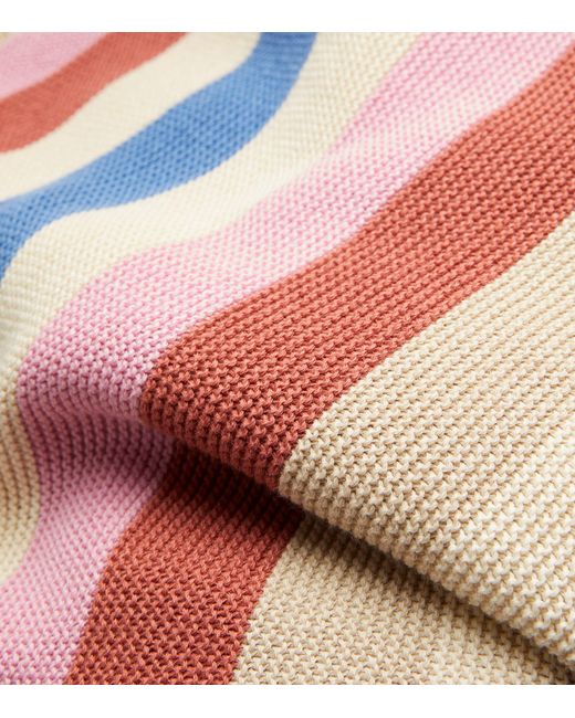 Weekend by Maxmara Multicolor Cotton Striped Sweater