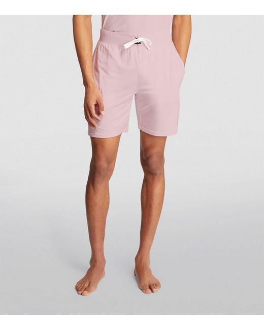 Polo Ralph Lauren Pink Micro-modal Lounge Shorts