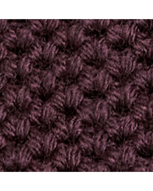 Moncler Purple Wool Logo Beanie for men