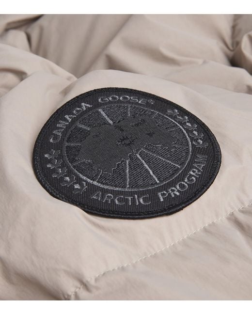 Canada Goose Brown Down Enduraluxe Packable Crofton Puffer Jacket for men