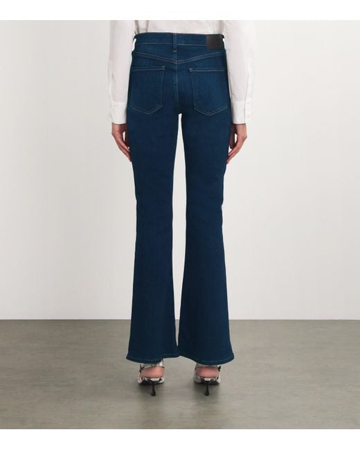 Citizens of Humanity Blue High-Rise Lilah Bootcut Jeans