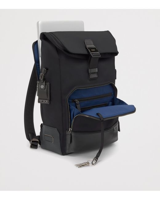 Tumi Black Roll-Top Osborn Backpack