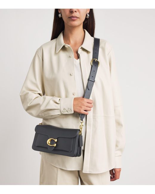 COACH Gray Leather Tabby 26 Shoulder Bag