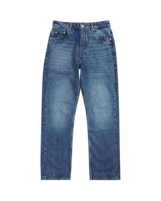 Studio Nicholson Blue Riso Straight Jeans for men
